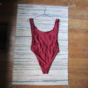 Red Aerie One Piece Swimsuit